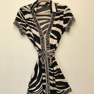 BCBG Zebra Print Dress